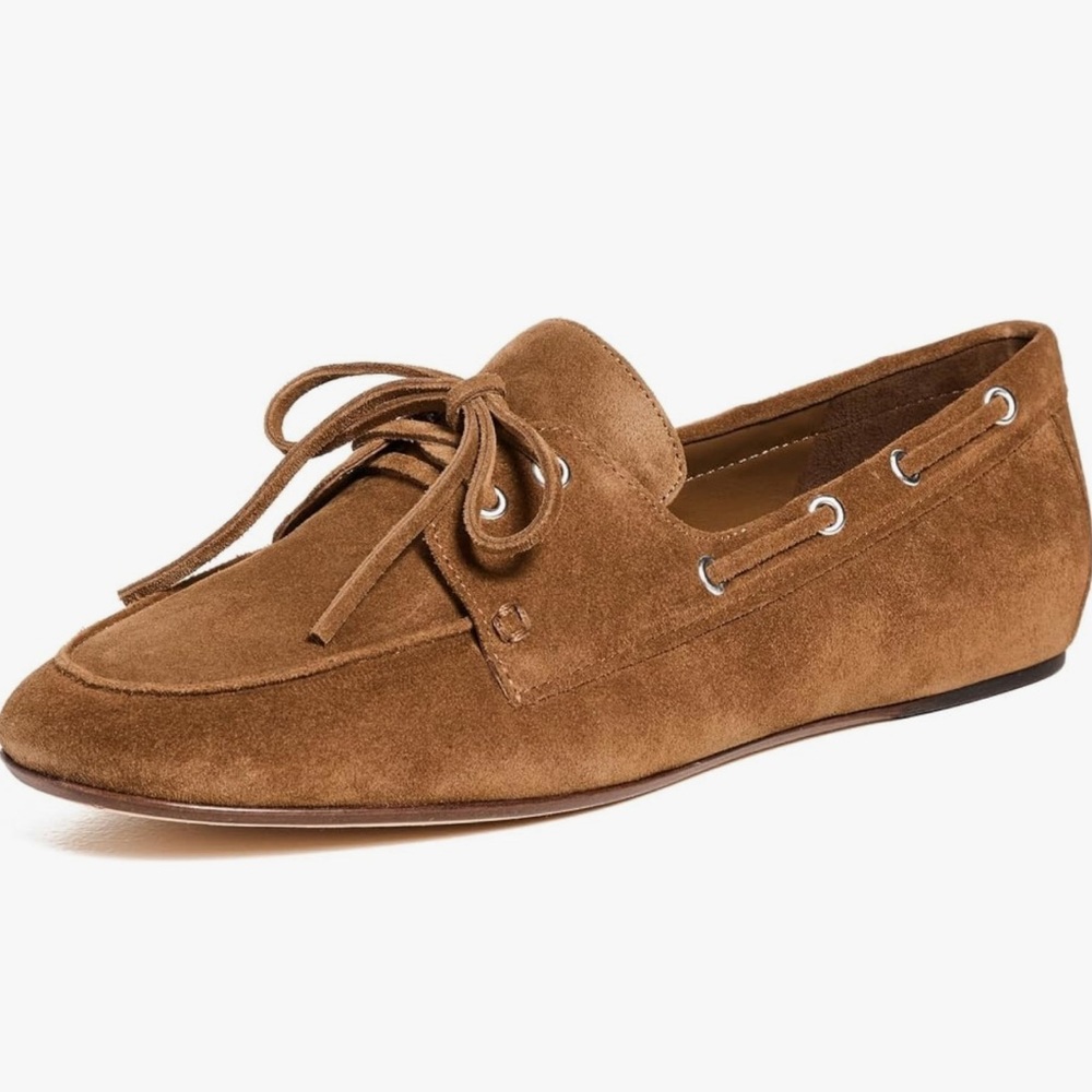 Vince Marin Suede Lace-Up Loafer